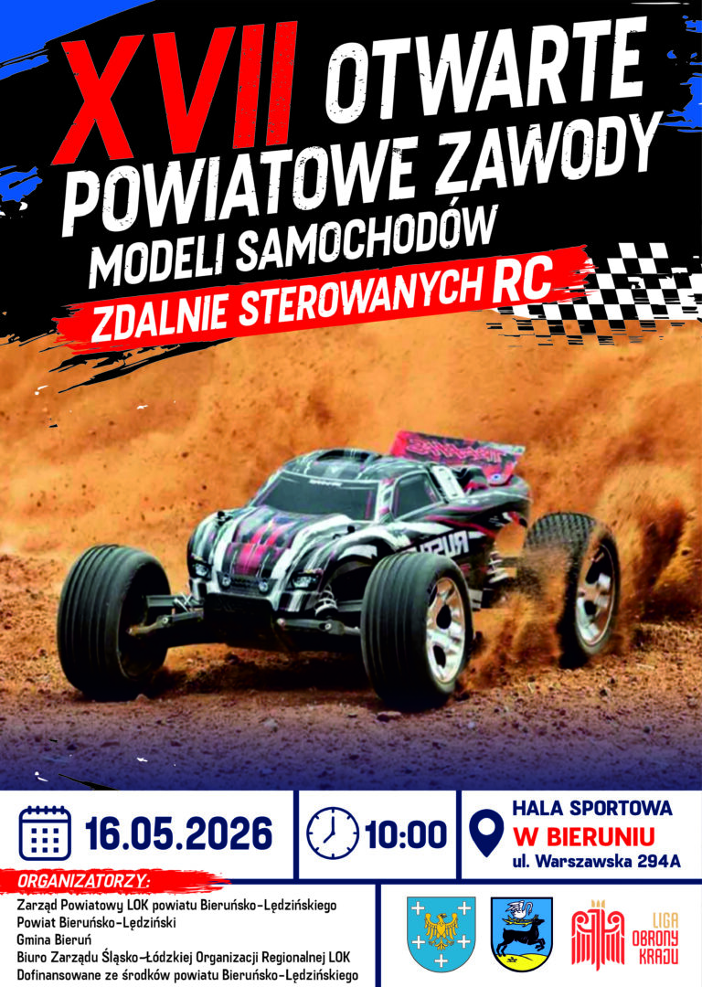 XVII Otwarte Powiatowe Zawody Modeli Samochodów Zdalnie Sterowanych RC